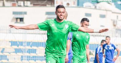 لاعب النصر بتوعد الرجاء البيضاوي