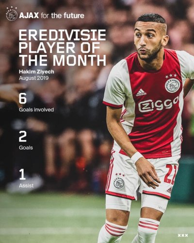 زياش اختير نجما لشهر غشت