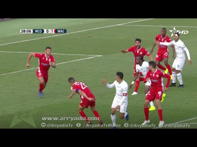 مولودية وجدة 1-1 الوداد البيضاوي هدف إسماعيل الخافي