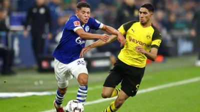 أمين حارث يتحدى أشرف حكيمي