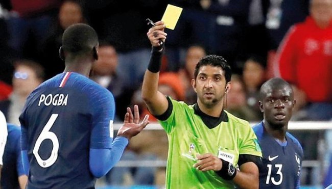 قاضي الديربي..حكم مونديالي متشدد ولا يسامح