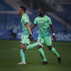 أول هدف للكعبوني مع سوشو