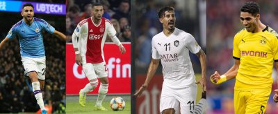 صراع مغربي جزائري في إستفتاء  فرانس فوتبول 