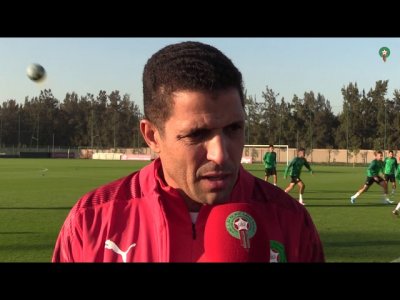 التجمع الإعدادي للمنتخب الوطني للاعبين المحليين بمركب محمد السادس بسلا