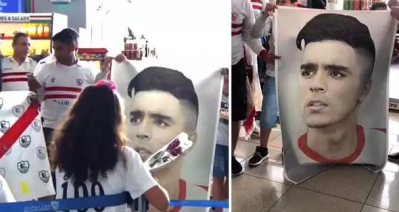 استقبال كبير للنجم المغربي بنشرقي بالإمارات