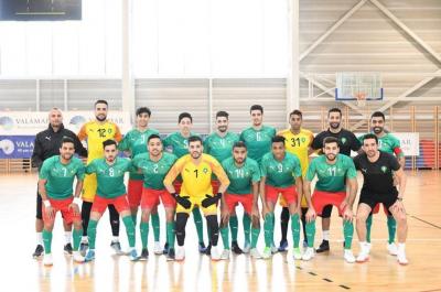 المنتخب الوطني لكرة القدم داخل القاعة يفوز على منتخب مونتينغرو