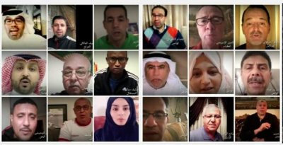 شارك فيه بدر الدين الإدريسي.. فيديو  خليك في البيت  يجتاح العالم