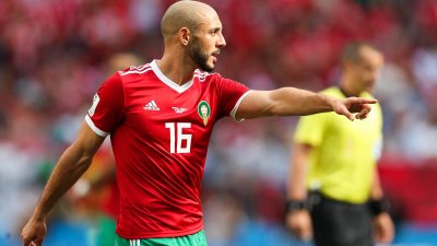 بالصورة.. أمرابط يتدرب بطريقة الملاكمين