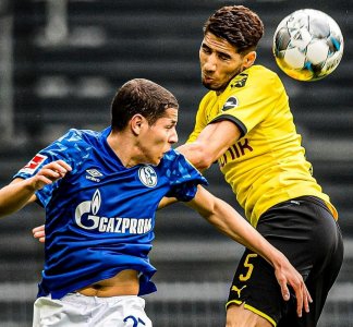 حكيمي وحارث ضمن أفضل المراوغين في البوندسليغا