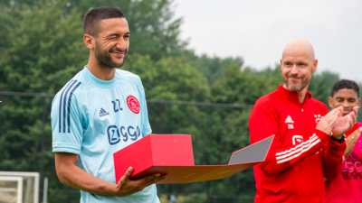 رسالة زياش لأجاكس قبل السفر إلى لندن