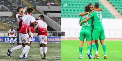 تقرير  المنتخب : الصراع على اللقب .. الرجاء والوداد يصنعان الحدث