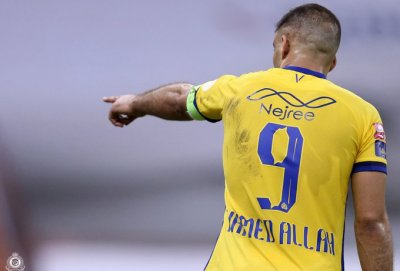 حمد الله يرفع رصيده من الأهداف إلى 27