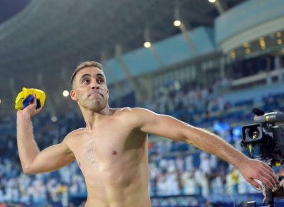 حمد الله يتوج هدافا للبطولة السعودية للمرة الثانية على التوالي