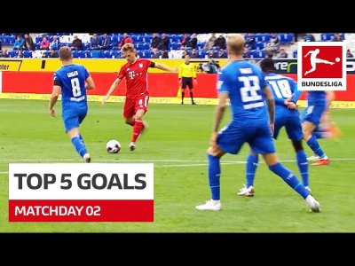شاهد أجمل 5 أهداف الدورة 2 (البطولة الالمانية)