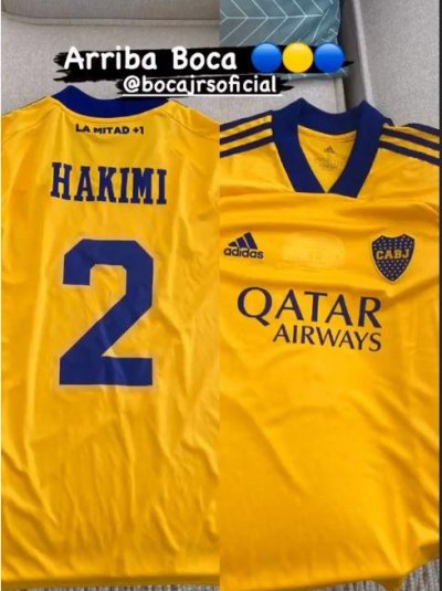 هدية من  بوكاجونيور  لأشرف حكيمي!