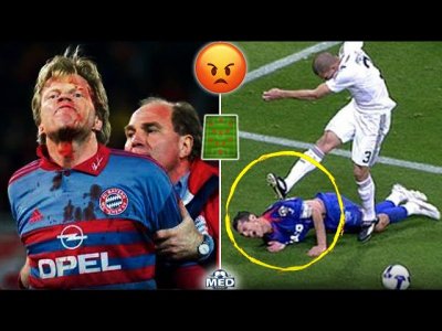 التشكيلة المثالية لأعنف 11 نجم في تاريخ كرة القدم !!