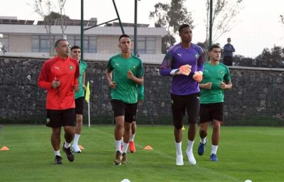 معنويات مرتفعة للاعبي المنتخب المغربي قبل مواجهة أفريقيا الوسطى