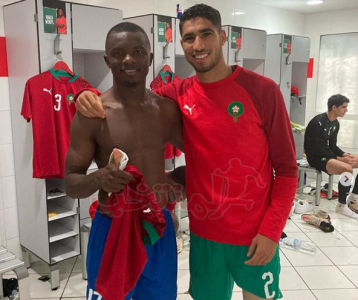 لاعب إفريقيا الوسطى سعيد بملاقاة ثلاثي الأسود