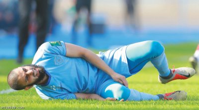 الجبلي يخشى تفاقم إصابته في الركبة!