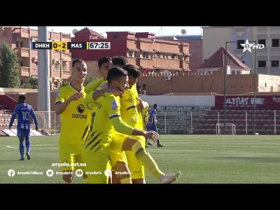 دفاع حمرية 0-2 المغرب الفاسي هدف عبد الرحيم مقران في الدقيقة 68