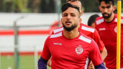 مهاجم الوداد يغيب لأزيد من شهر عن الملاعب