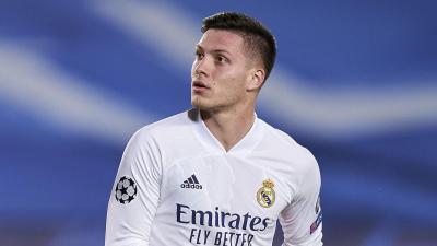 ريال مدريد يُعير مهاجمه الصربي لوكا يوفيتش إلى آينتراخت فرانكفورت