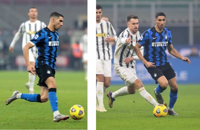 حكيمي يرغم كونطي على الاقناع