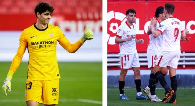 منير قاد إشبيلية للفوز وبونو حمى عرينه من التعادل