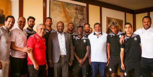 الوداد تشكر رئيس الجامعة البوركينابية