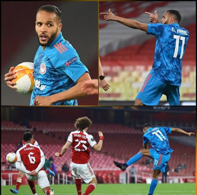 الهدف 50 للعرابي مع أولمبياكوس