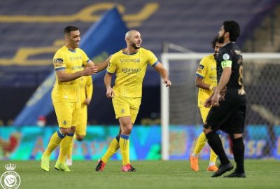 ثلاثة لحمد الله وأمرابط والنصر يفوز بسباعية