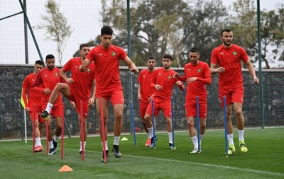 الأسود ينهون ثاني حصة تدريبية تحضيرا لمباراة بوروندي