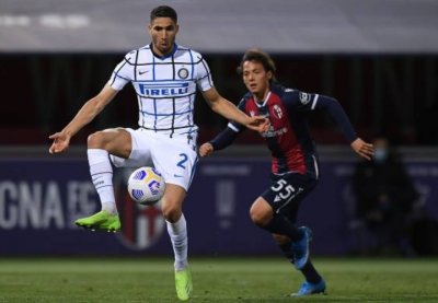 الإنتر يواصل السير مع حكيمي لاقتناص لقب البطولة