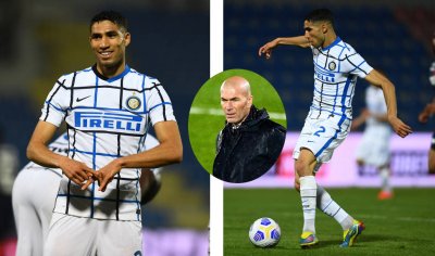 أشرف حكيمي: لا ألوم زيدان ولا ألوم ريال مدريد