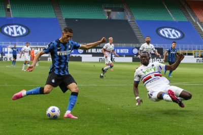 اجتماع طارئ في إنتر ميلانو بسبب حكيمي