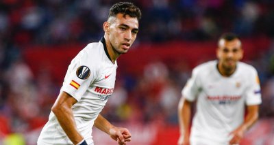 مدرب إشبيلية رفع العقوبة على الحدادي!