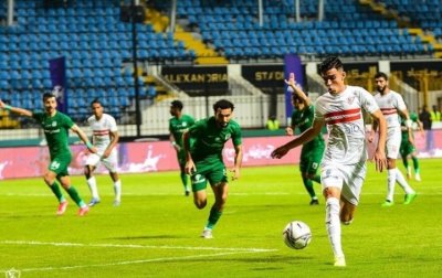 بنشرقي رفع رصيده إلى 12 هدفا والزمالك يهرب بالصدارة
