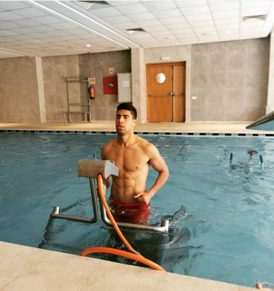 آدم ماسينا يواصل تحضيراته على إنفراد