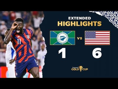 أهداف مباراة و.م الامريكية ومارتينيك 6-1 - الكأس الذهبية -