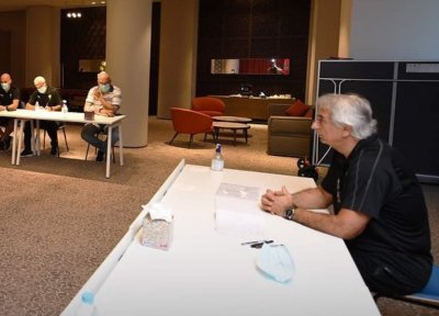 إجتماع خاص بين خاليلودزيتش وطاقمه المساعد