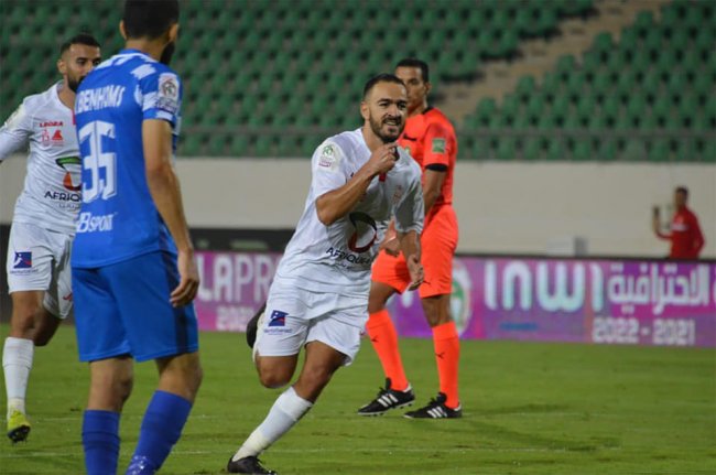 البطولة الاحترافية 1..  ملوكي يقود حسنية أكادير لتجاوز سريع وادي زم