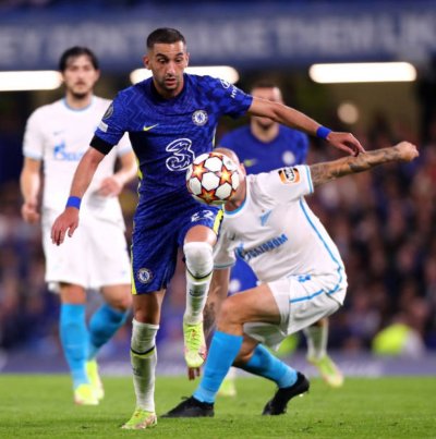 تشيلسي يفوز على زنيت الروسي في حضور زياش