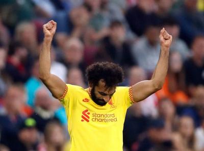 محمد صلاح لاعب الشهر في الدوري الإنكليزي الممتاز