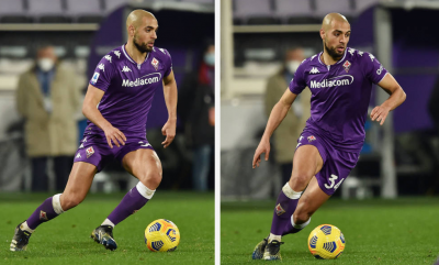 هل يعود أمرابط أساسيا في مباراة فيرونتينا اليوم؟