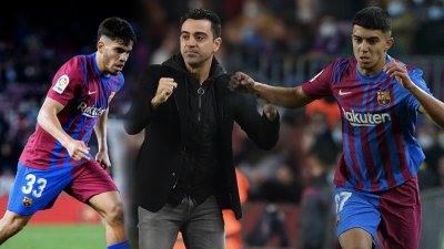 مغربيا برشلونة في لائحة تشافي امام فياريال