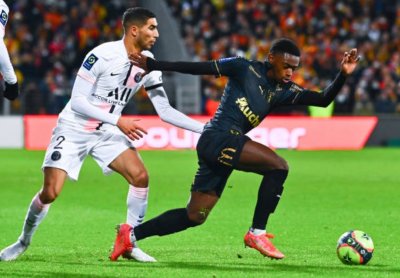 سان جيرمان مر من امام الهزيمة وحكيمي يتعذب وسط لاعبين أنانيين