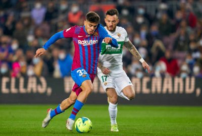 الزلزولي تألق وبرشلونة حققه فوزه الثالث مع تشافي