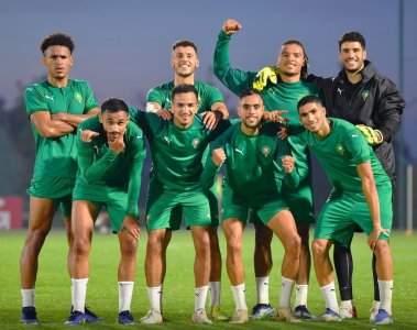 المنتخب الوطني المغربي يتوجه بعد ساعة من الآن إلى ياوندي