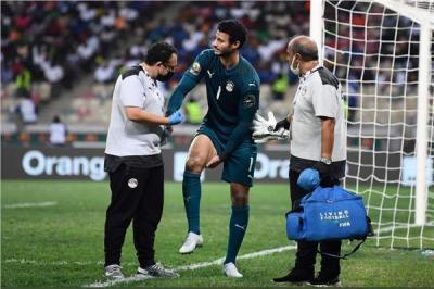 صعوبات للحاق الحارس الشناوي بمواجهة المغرب