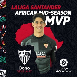 بونو نال جائزة افضل لاغب إفريقي بالليغا